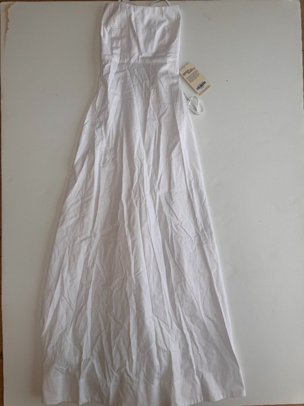 NWT LOUNGE British Design White Dress (Size S)